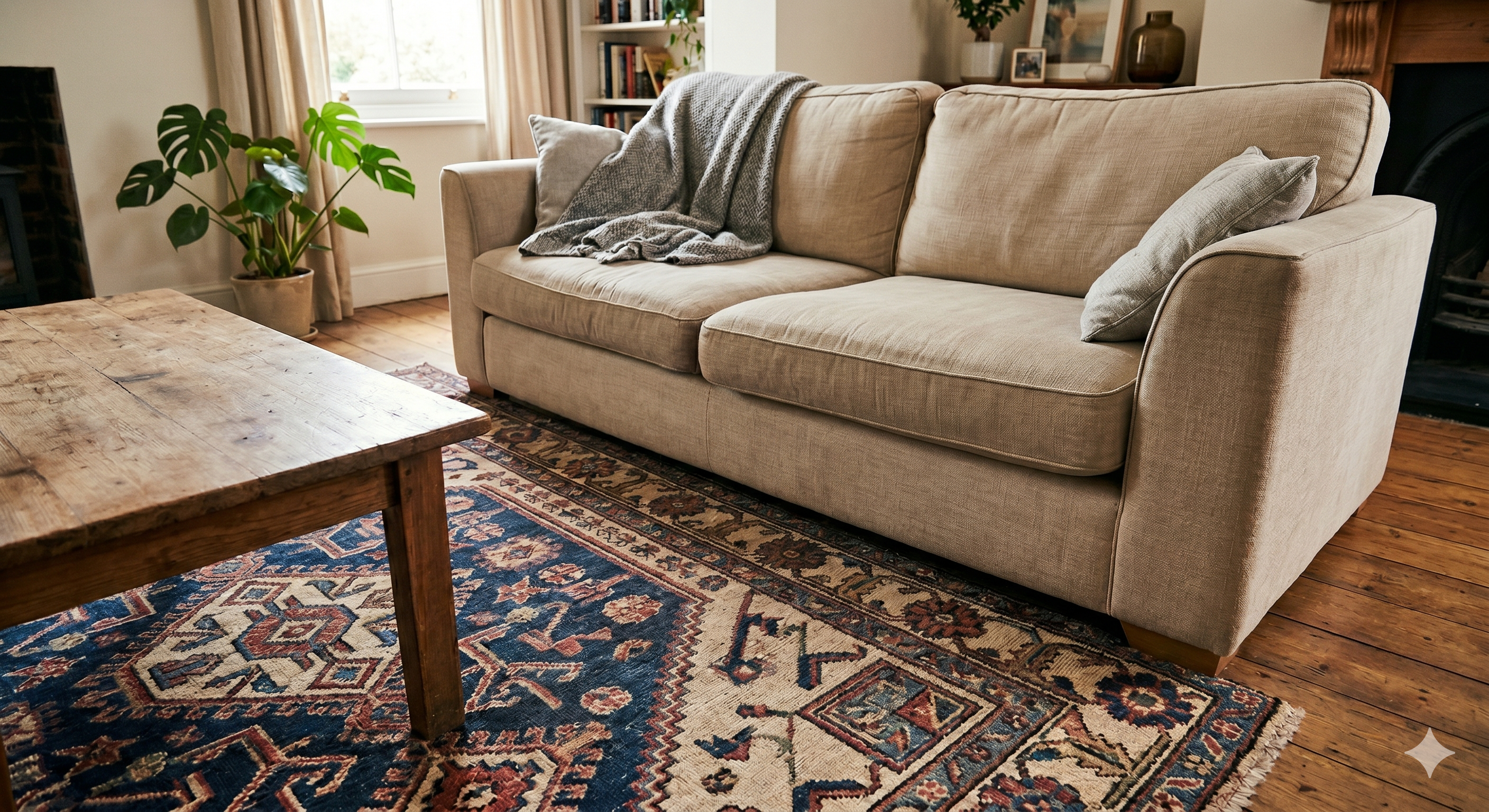 Rug after cleaning
